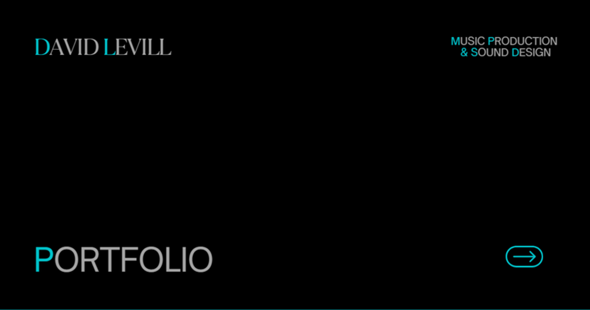 David Levill Portfolio